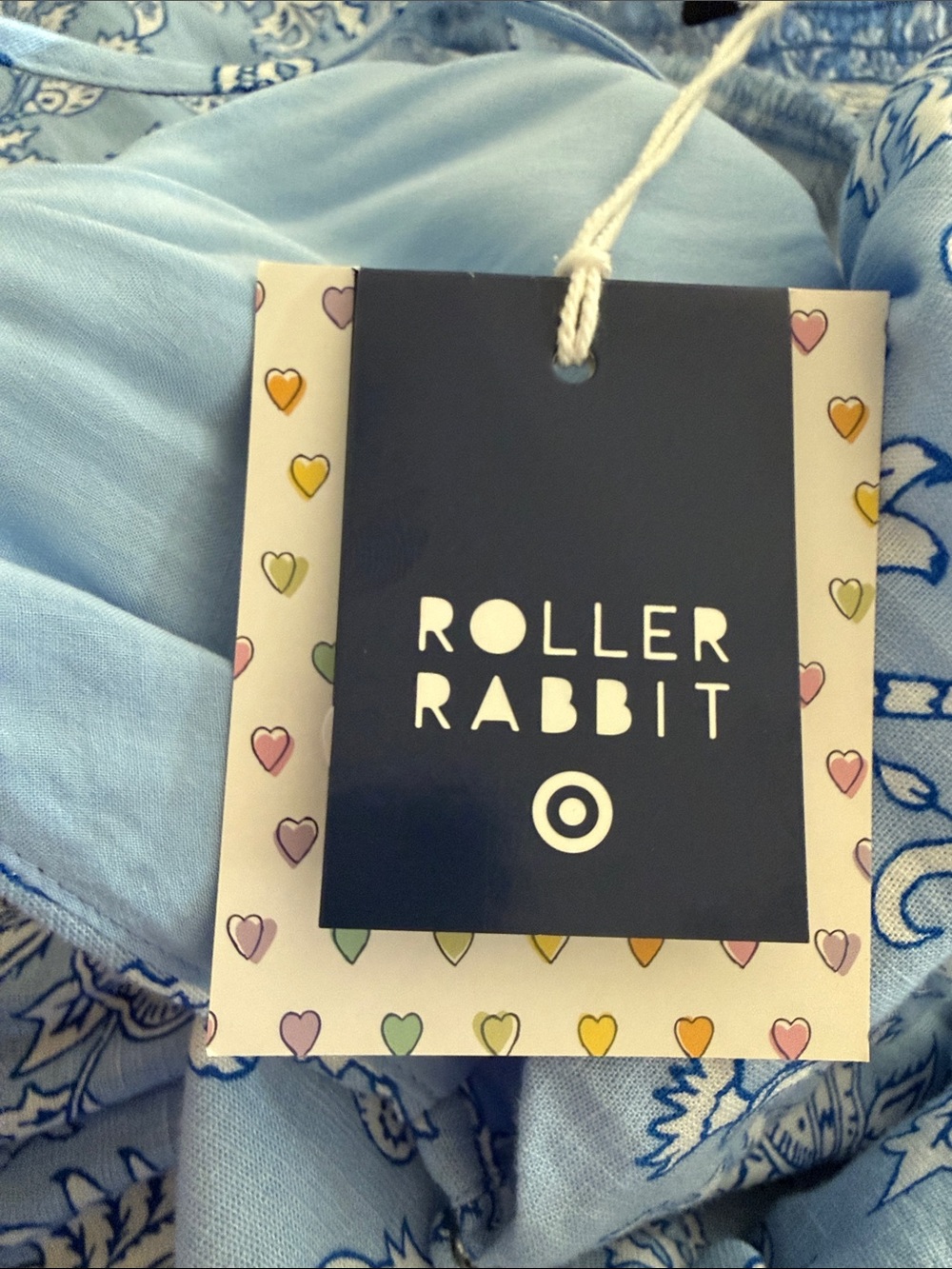 Roller Rabbit - Women's Light Blue, Linen Amanda Floral Dress